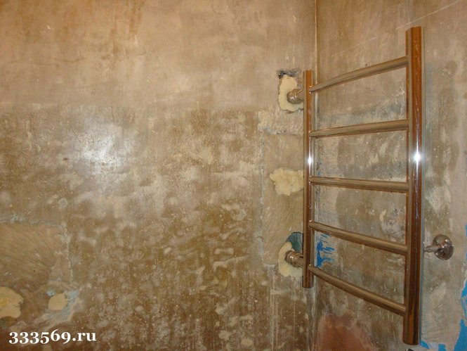 установка полотенцесушителя в Томске